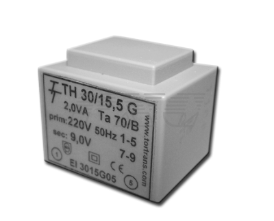 Фото Малогабаритный трансформаторй для печатных плат ТН 30/15 G